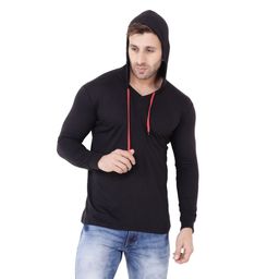 BEYOU FASHION Hooded Slim Fit T-shirt-picture-22