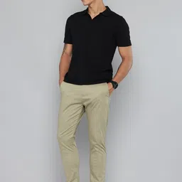 Flying Machine Men Slash Slim Tapered Fit Chinos Trousers image 3
