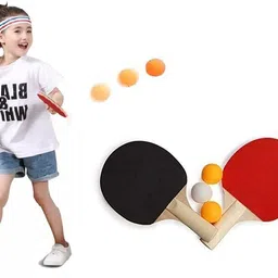 countrylink Table Tennis Ping Pong Trainer Set with 2 Bats, 2 Balls and 1 Stand Table Tennis Kit-picture-13