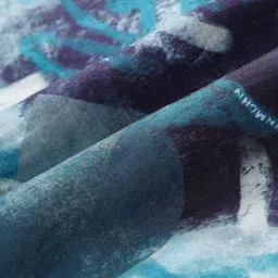 Flying Machine Men Abstract Printed Cuban Collar Cotton Casual Shirt image 5