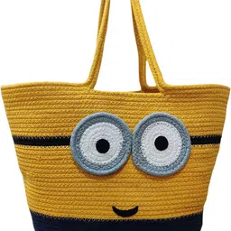 wisdom decor Women Yellow Tote-picture-13