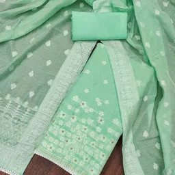 SAINOOR Semi-Stitched Dress Material-picture-28