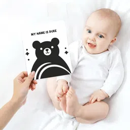 webby High Contrast Baby Sensory Development Flashcard for Newborn, Infants and Babies image 2