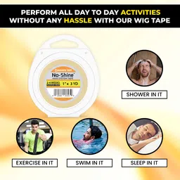 woolip No shine walker tape 3yard Hair Styler image 5