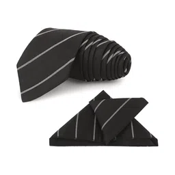 TADWILL Men Striped Broad Tie image 5