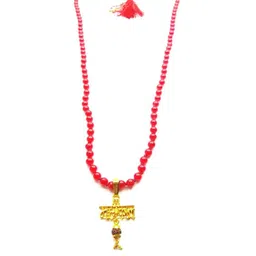 RAVIOUR LIFESTYLE Brass-Plated Synthetic Necklace-picture-34