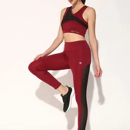 CLOTHWIK COLLECTION High Waisted Ankle Length Gym Tights image 3