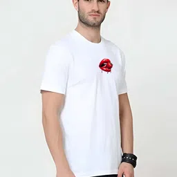 KAIDO Graphic Printed Round Neck Short Sleeves Cotton T-Shirt image 2