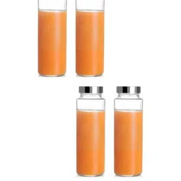 SOMIL Set Of 4 Glass Water Bottle-picture-11