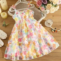 PURNKAMAAY TRENDZ Floral Print Fit & Flare Dress image 4