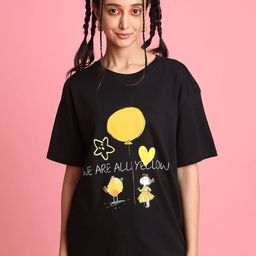 Bene Kleed Unisex Printed Extended Sleeves T-shirt-picture-12