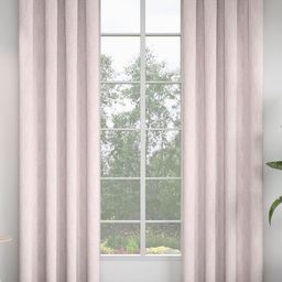 GM Pink Set of 2 Floral Room Darkening Door Curtain-picture-3