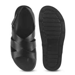 Metro Men Leather Comfort Sandals image 5