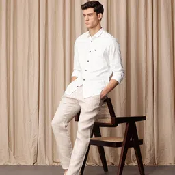 Mr Bowerbird Tailored Fit Pure Cotton Casual Shirt image 2