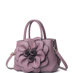 StyleCast Women Embellished Crossbody Applique Handheld Bag image 2