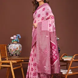 Mitera Woven Design Zari Saree image 3