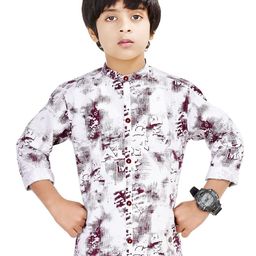 MADE IN THE SHADE Boys Floral Opaque Casual Shirt-picture-7