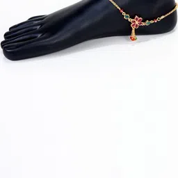 RESSI FASHION JEWELLERY Gold-Plated Anklet-image-64