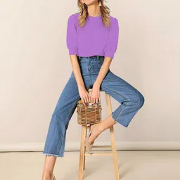 Dream Beauty Fashion Women Round Neck Top image 2