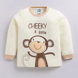 LITTLE NINJA Boys Multi Colored Set Of 4 Cotton Printed T-shirt image 4