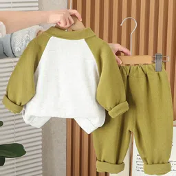 INCLUD Boys Colourblocked Sweatshirt With Joggers image 4