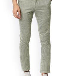Basics Men Printed Comfort Trousers-picture-38