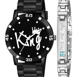 JUST LIKE Unisex Watch & Bracelet Gift Set 1252-image-9