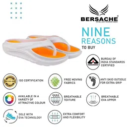 BERSACHE Men Open Toe Flats image 2