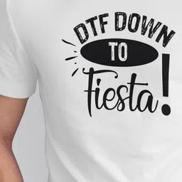 Seekbuylove Men Typography Printed Bio Finish T-shirt image 4