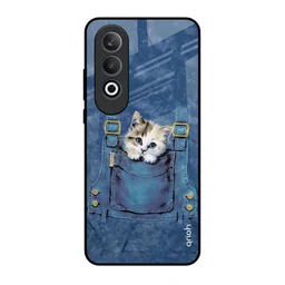 QRIOH Kitty In Pocket OnePlus Nord CE4 5G Impact Resistant Back Case-picture-34