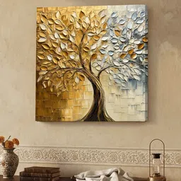 Art Street Multicoloured & Multicoloured Single Piece Canvas Other Wall Paintings-picture-34