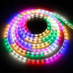 33 foot 1200 LEDs 10 m Multicolor Steady Strip Rice Lights-picture-28