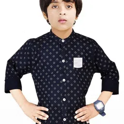 MADE IN THE SHADE Unisex Kids Printed Casual Shirt-picture-34