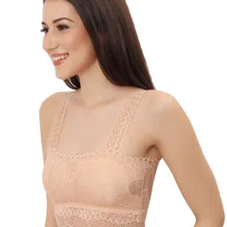 Bella Voste Floral Bralette Bra Full Coverage image 3