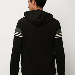 SHOWOFFFF Men Printed Hooded Sweatshirt image 5