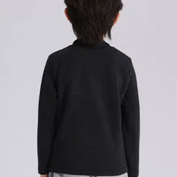 LULU & SKY Boys Typography Printed Applique T-shirt image 5