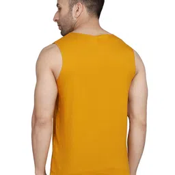 SLOWLORIS Pack Of 2 Printed Bio Wash Combed Cotton Innerwear Vests image 4