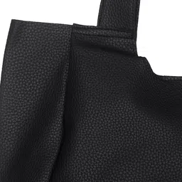 Toteteca PU Shopper Shoulder Bag with Cut Work image 5