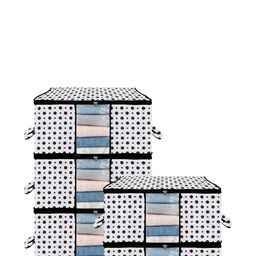 AMAK INC White Fabric Wardrobe Organisers-picture-16