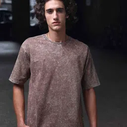 MADSTO Drop-Shoulder Sleeves Pure Cotton T-shirt-picture-44