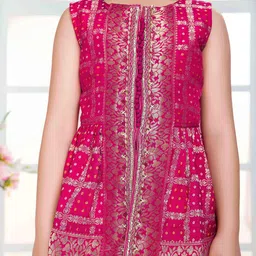 Tiny Kingdom Girls Top With Palazzos & Dupatta image 5