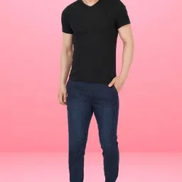 DAKWINS Men Low Distress Jeans image 3