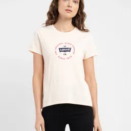 levi's Women's Brand Logo Slim Fit T-shirt-picture-29