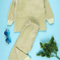 V-Mart Girls Printed Round Neck Pure Cotton T-Shirt With Jogger image 5