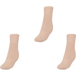 MUKHAKSH Girls Pack Of 3 Ankle Length Socks-picture-25