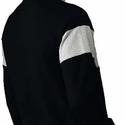 leotude Men Full Sleeve Color Block Sweatshirt image 3