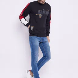 Duke Typography Printed Round Neck Cotton Pullover image 2