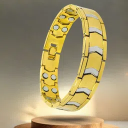 Jewelry Miguel Men Gold-Plated Wraparound Bracelet-picture-15