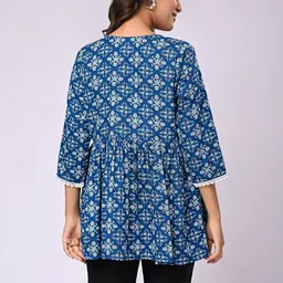 Rakshita Fashions Print Ethnic Wrap Top image 2