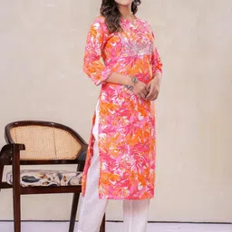 LAKSHAY FASHION Women Cotton Kurtas image 4